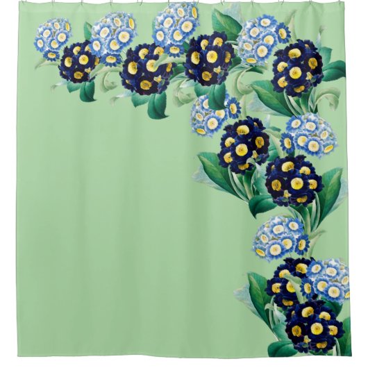 Cowslip Primrose Botanical Douchegordijn (Voorkant)