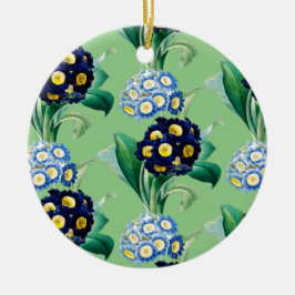 Cowslip Primrose Botanical Keramisch Ornament