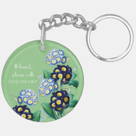 Cowslip Primrose Botanical Sleutelhanger