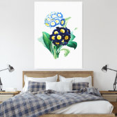  Cowslip Primrose botanisch Canvas Afdruk (Insitu (Slaapkamer))