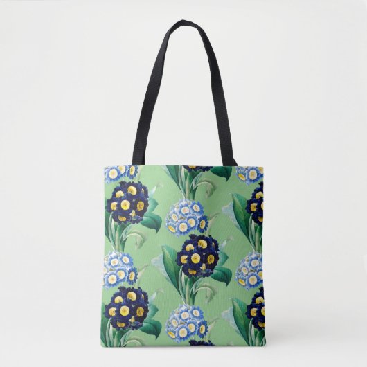 Cowslip Primrose botanisch Tote Bag (Voorkant)