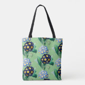 Cowslip Primrose botanisch Tote Bag (Achterkant)