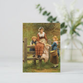 Cowslips van George Dunlop Leslie Briefkaart (Staand voorkant)
