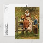 Cowslips van George Dunlop Leslie Briefkaart (Voorkant / Achterkant)