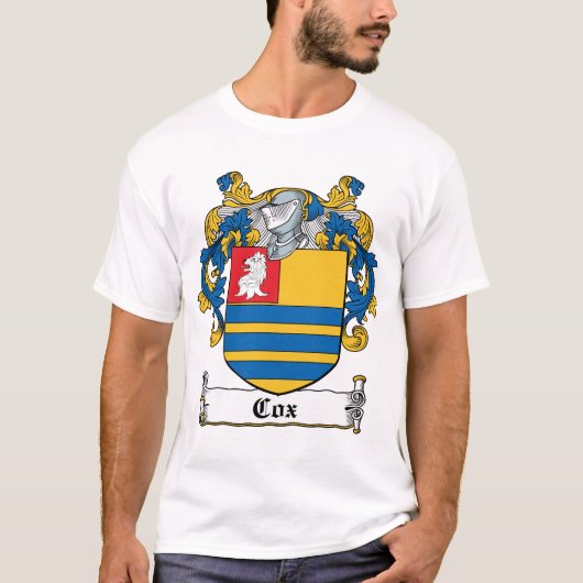 Cox Family Crest T-shirt (Voorkant)