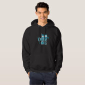 Coxen Hole met Hondurese vlag Hoodie (Voorkant volledig)