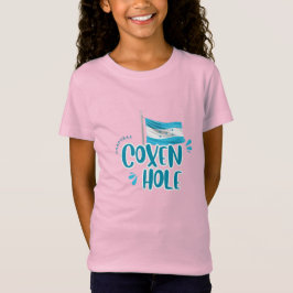 Coxen Hole met Hondurese vlag T-shirt