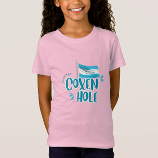 Coxen Hole met Hondurese vlag T-shirt
