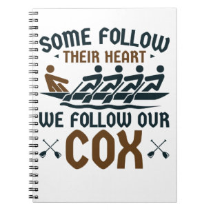 Coxswain, het grappige roeiende team... volgen onz notitieboek