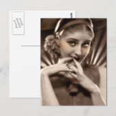 Coy Beauty Briefkaart (Voorkant / Achterkant)