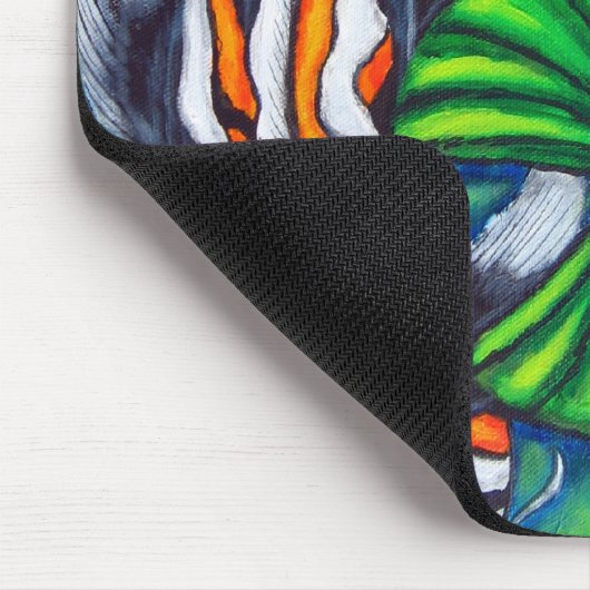 Coy Carp Kleurrijke Mousepad Muismat (Hoek)