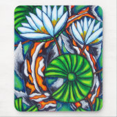 Coy Carp Kleurrijke Mousepad Muismat (Voorkant)