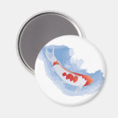 Coy Koi (digitale) magneet (Voorkant / Achterkant)