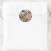 Coy Koi door Shadia Ronde Sticker (Tas)