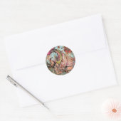 Coy Koi door Shadia Ronde Sticker (Envelop)
