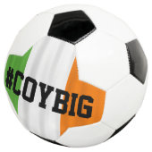 COYBIG Irish Flag Soccer Supporters Ball Voetbal (Drie kwart)