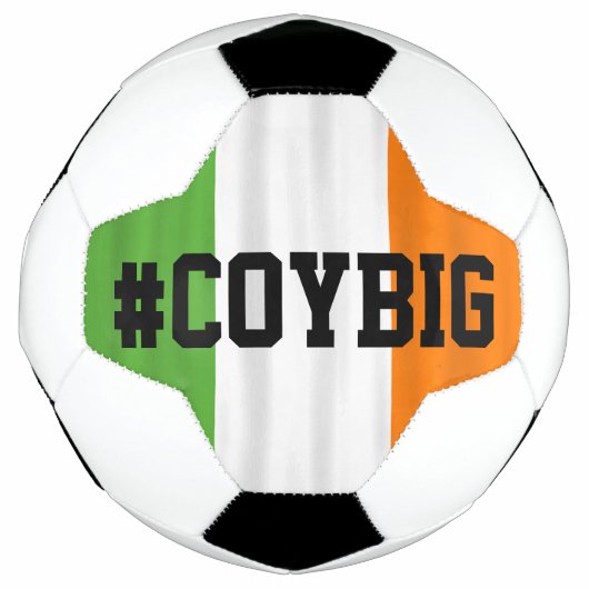 COYBIG Irish Flag Soccer Supporters Ball Voetbal (Voorkant)