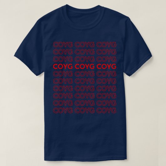 COYG COYG T-SHIRT (Design voorkant)