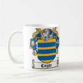 Coyle Family Crest Koffiemok (Links)