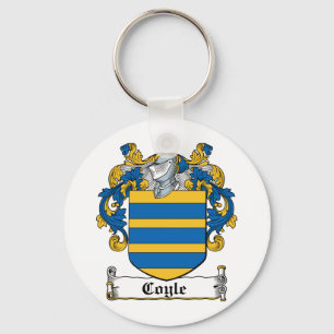 Coyle Family Crest Sleutelhanger