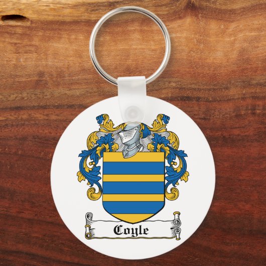 Coyle Family Crest Sleutelhanger (Voorkant)
