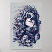 Coyolxaugqui Poster (Voorkant)