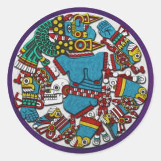 Coyolxauhqui Ronde Sticker