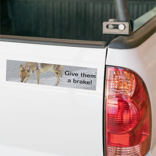 Coyote Bumpersticker (Op Truck)