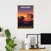 Coyote Buttes V01 Poster (Thuiskantoor)