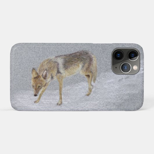 Coyote Case-Mate iPhone Case (Achterkant (horizontaal))