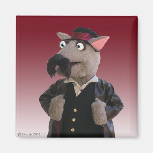 Coyote Clyde magneet (Voorkant)