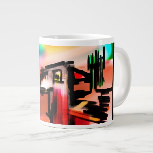 Coyote cool grote koffiekop (Voorkant rechts)