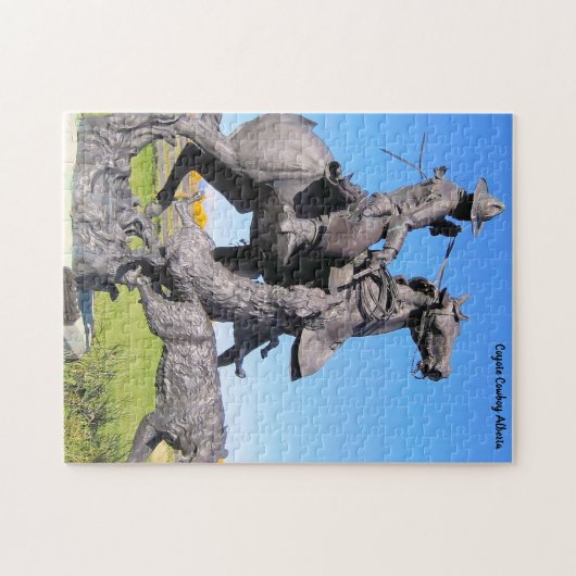 Coyote Cowboy Alberta Legpuzzel (Horizontaal)