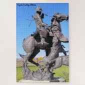 Coyote Cowboy Alberta Legpuzzel (Verticaal)
