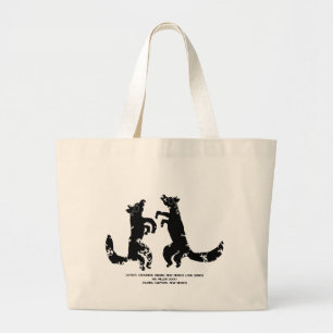 Coyote Crooners die nieuwe Mexicaanse liefdesliedj Grote Tote Bag