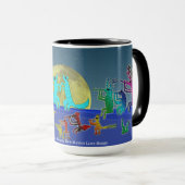 Coyote Crooners Singing New Mexico Love Songs Mug Mok (Voorkant rechts)