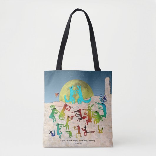 Coyote Crooners Tote Bag (Voorkant)
