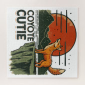 Coyote cutie legpuzzel (Horizontaal)