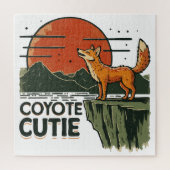 Coyote cutie legpuzzel (Verticaal)