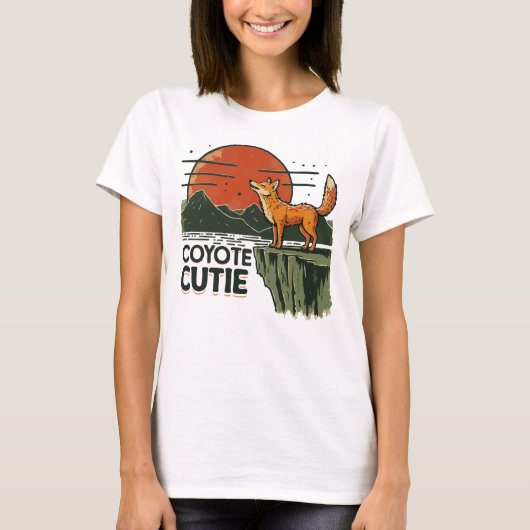 Coyote cutie t-shirt (Voorkant)