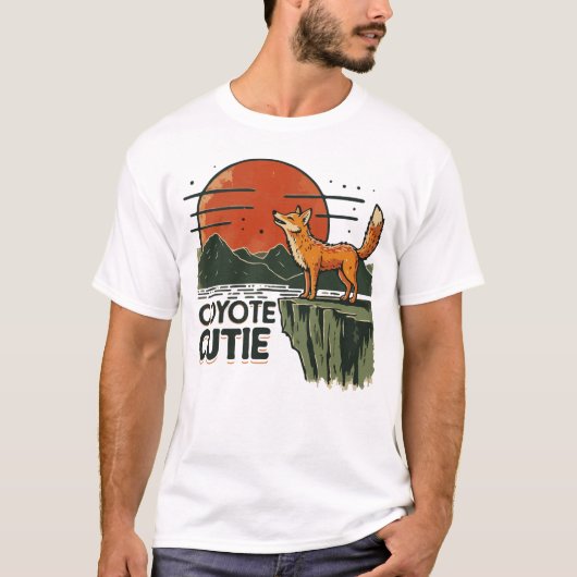 Coyote cutie t-shirt (Voorkant)