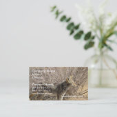 Coyote Design Visitekaartje (Staand voorkant)