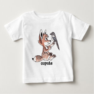 Coyote en Magpie Baby T-Shirt