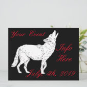 Coyote Howling Thunder_Cove (Staand voorkant)