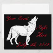 Coyote Howling Thunder_Cove (Voorkant / Achterkant)