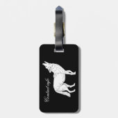 Coyote Howling Thunder_Cove Bagagelabel (Achterkant verticaal)