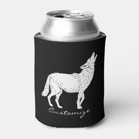 Coyote Howling Thunder_Cove Blikjeskoeler (Blikje Voorkant)