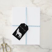 Coyote Howling Thunder_Cove Cadeaulabel (Met Touw)