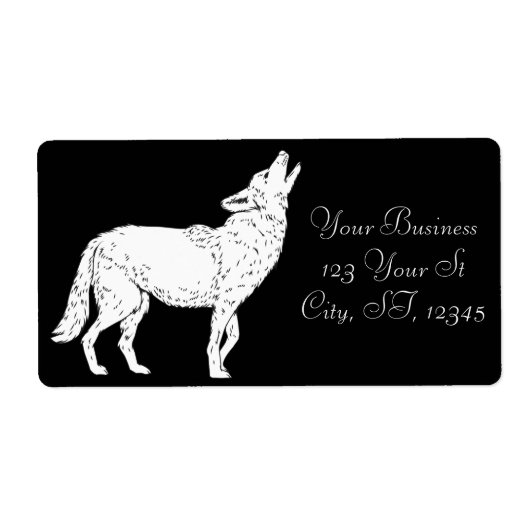 Coyote Howling Thunder_Cove Etiket (Voorkant)