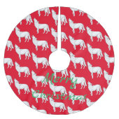 Coyote Howling Thunder_Cove Kerstboom Rok (Voorkant)